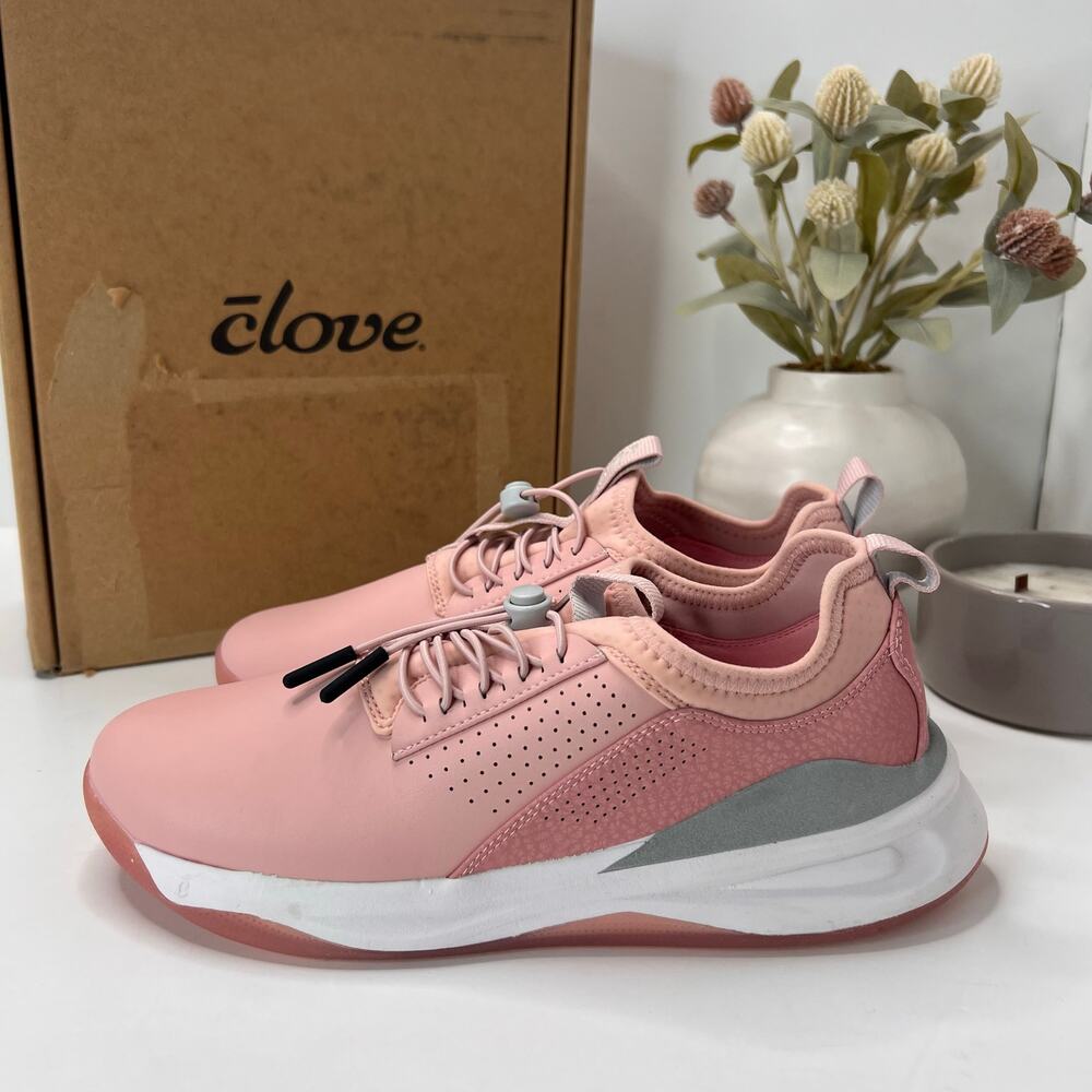 Clove Comfort Nursing/Healthcare Shoes Pink Up Sneakers Women W8.5/M7 Men